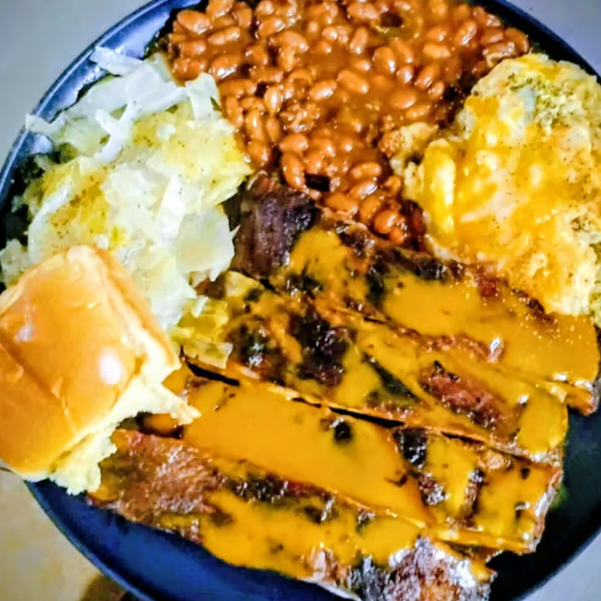 Falling off the bone barbecue ribs